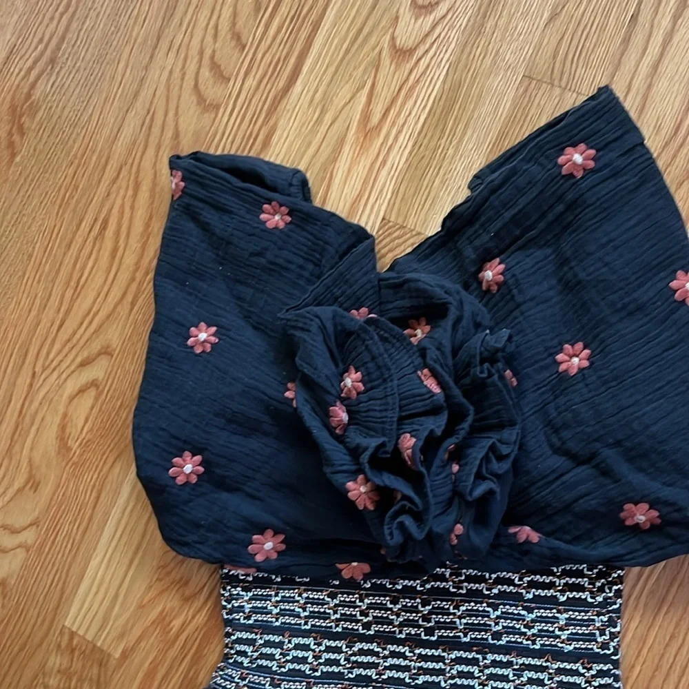 Free People Dahlia Embroidered Maxi Dress Size XS NWT